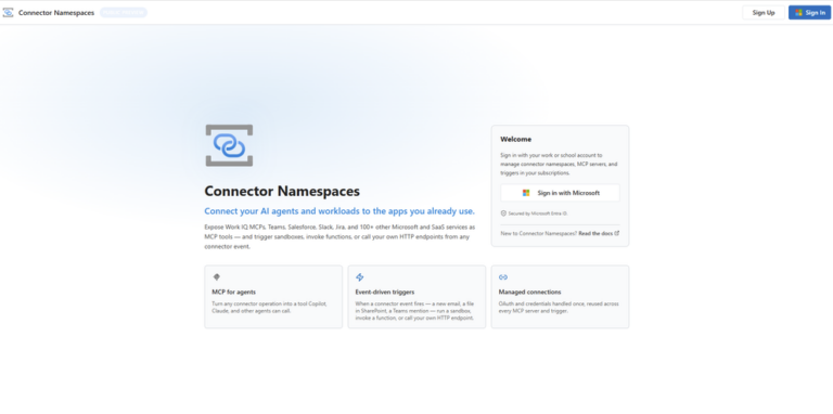 Azure Connector Namespaces: Managed Connectors Beyond Logic Apps ...